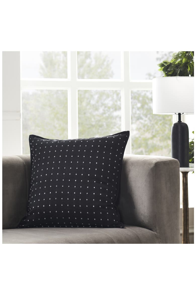 Brittany Accent Pillow, Alternate, color, BLACK