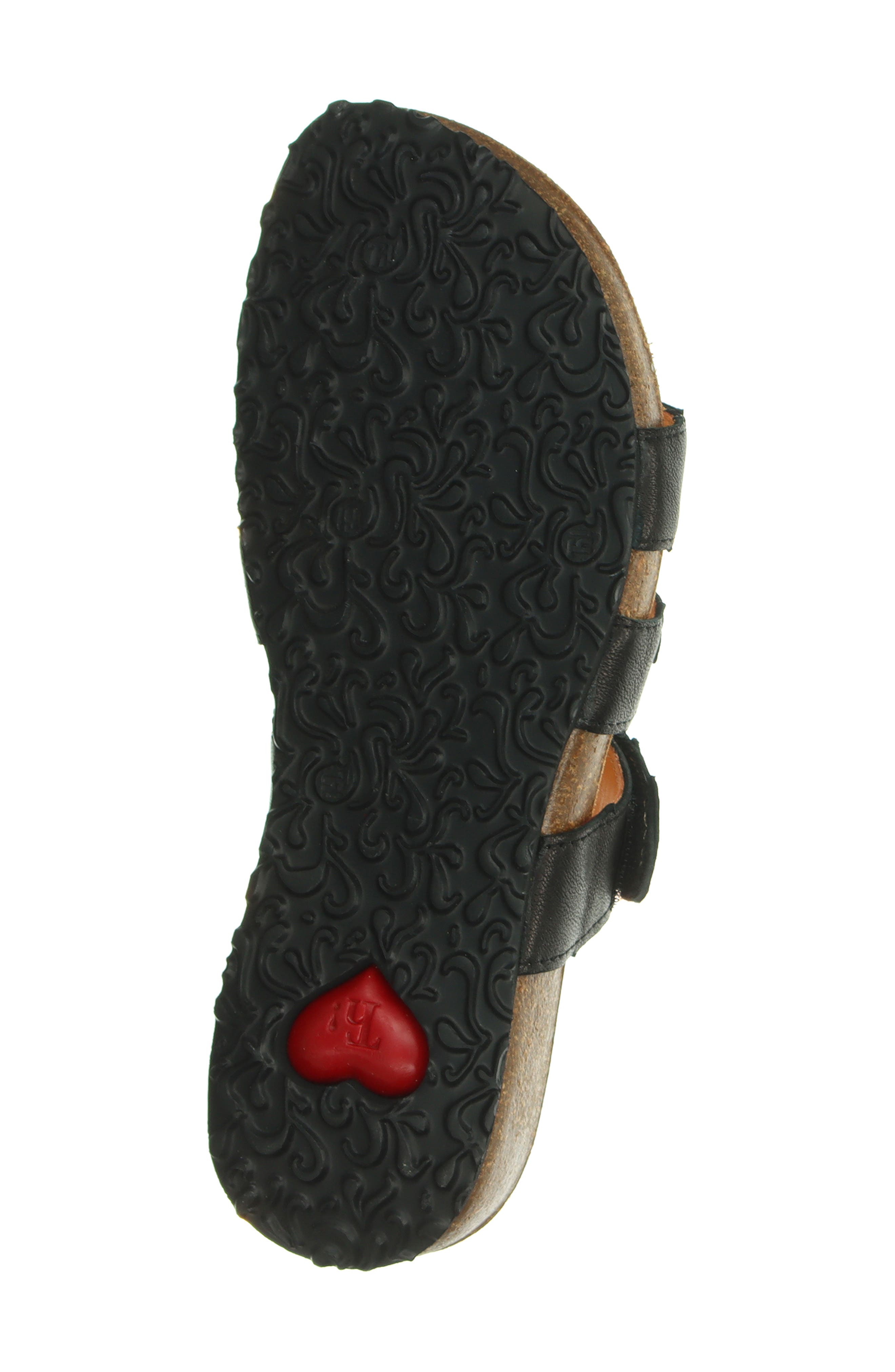 Think! Julia Slide Sandal, Alternate, color, Black/ Kombi