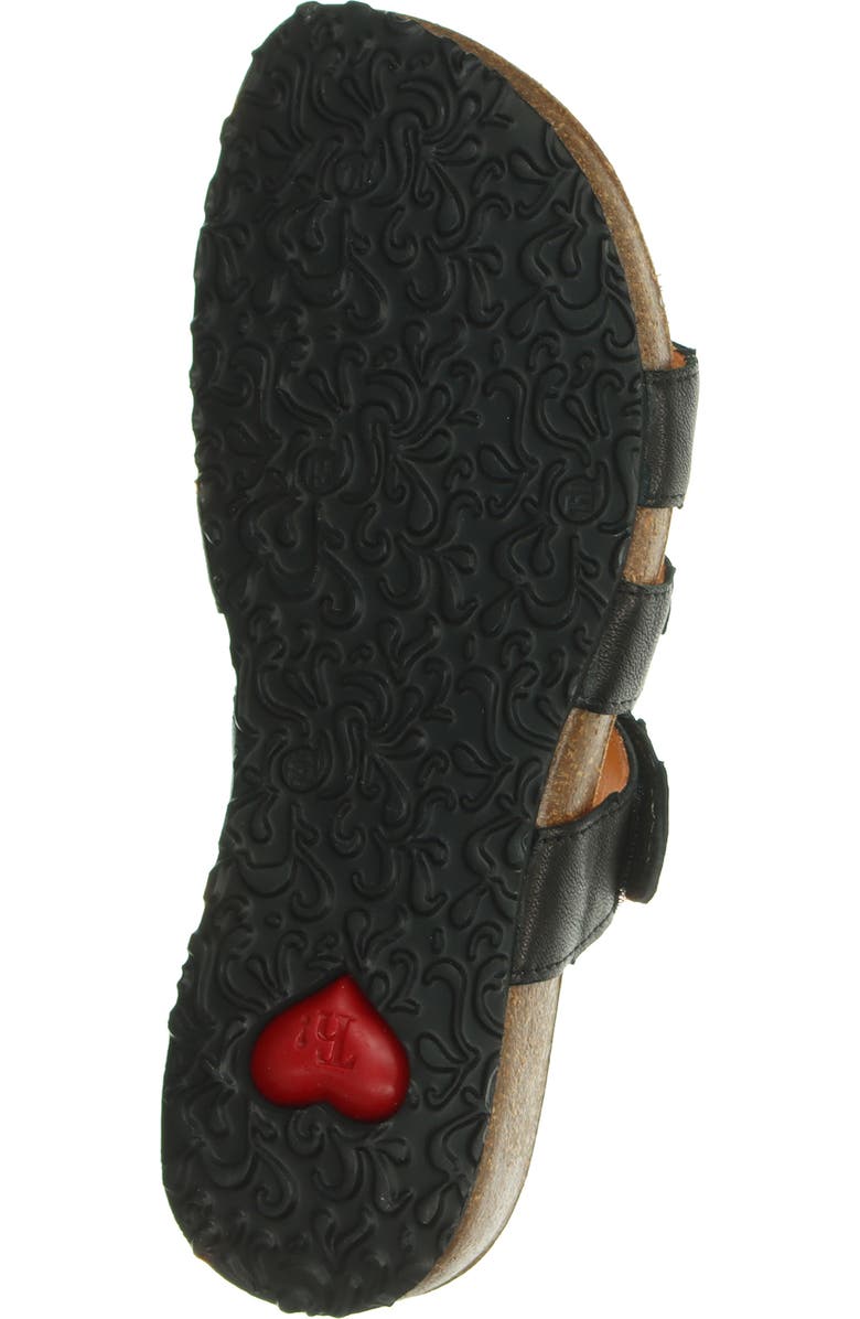 Think! Julia Slide Sandal, Alternate, color, Black/ Kombi