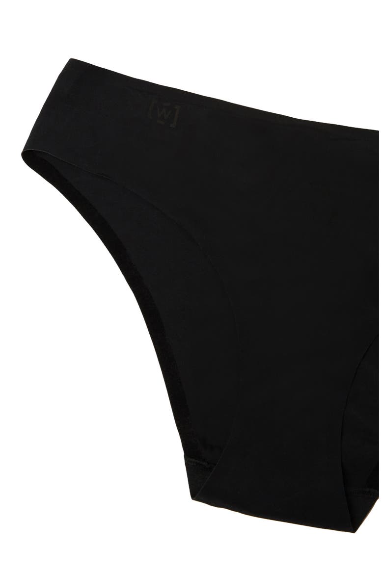 Pure Brazilian Panties, Alternate, color, BLACK