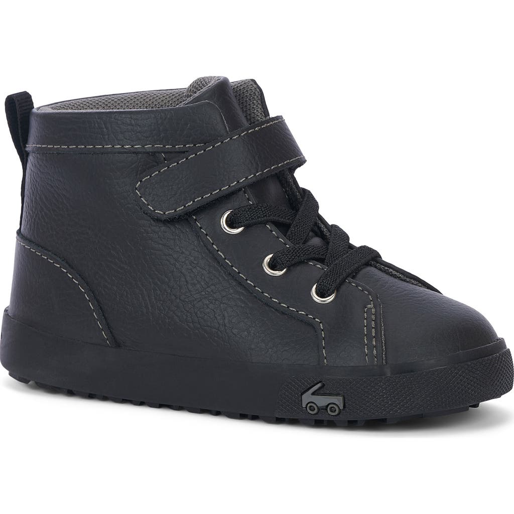 See Kai Run Hudson High Top Sneaker In Black