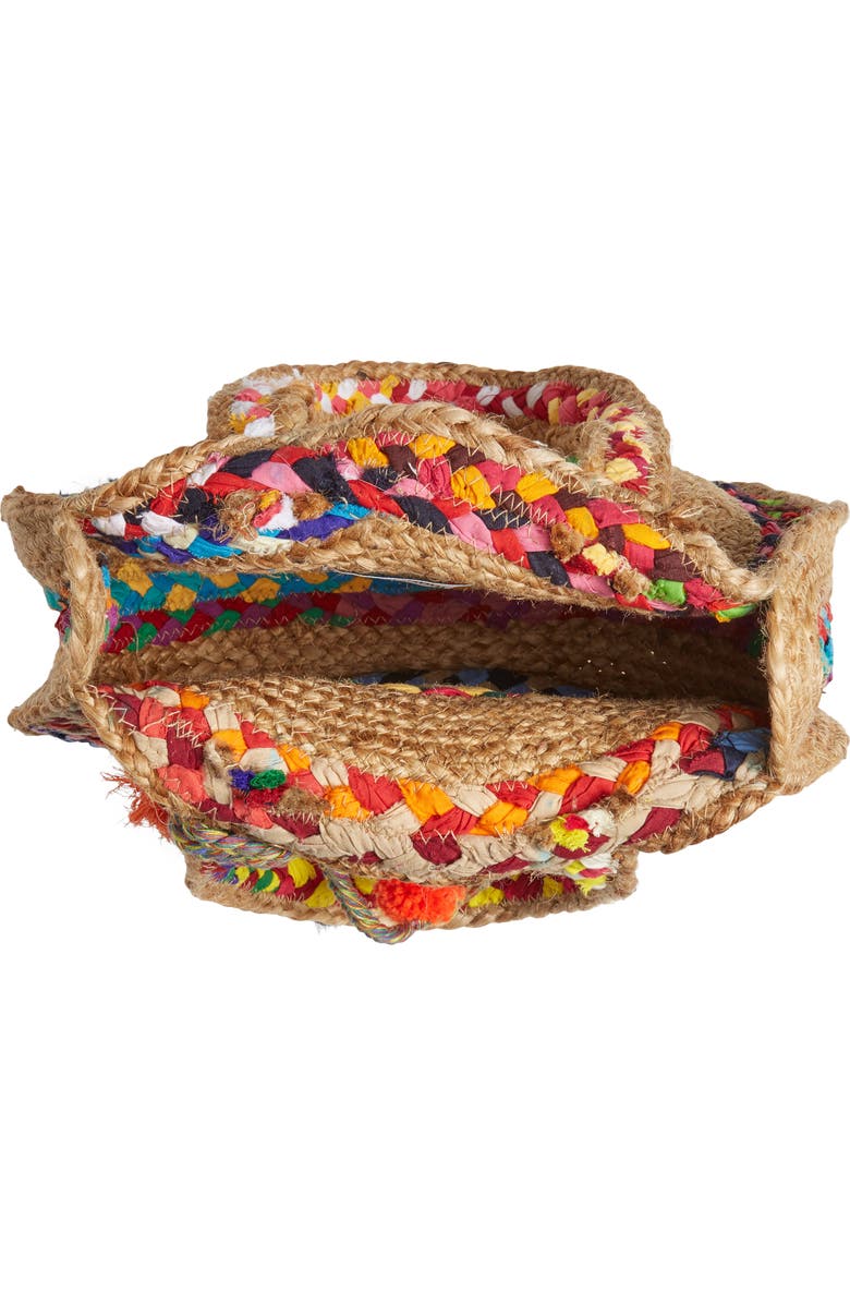 Steve Madden Balzie Woven Circle Tote, Alternate, color,