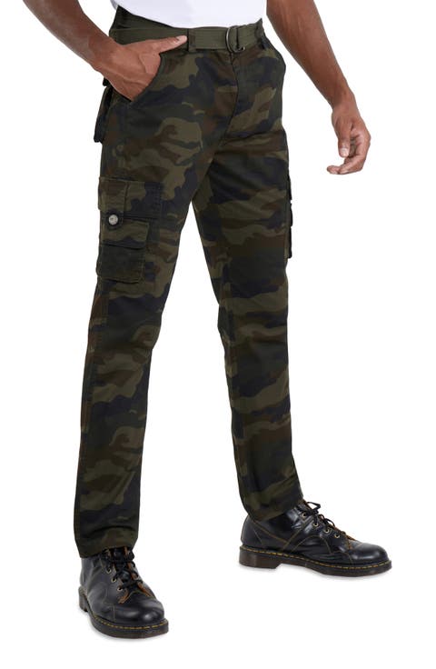 Utility Cotton Cargo Pants