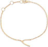 Jennifer Zeuner Lily Wishbone Bracelet