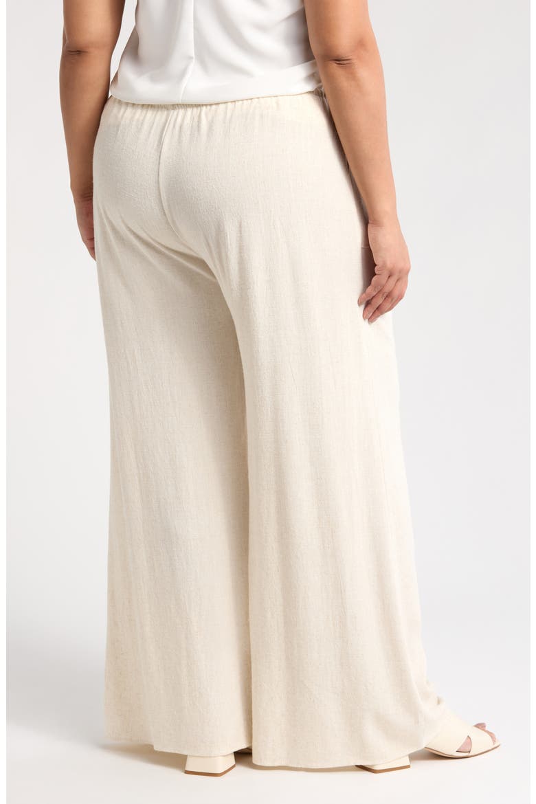 Relaxed Wide Leg Pants, Alternate, color, LINEN