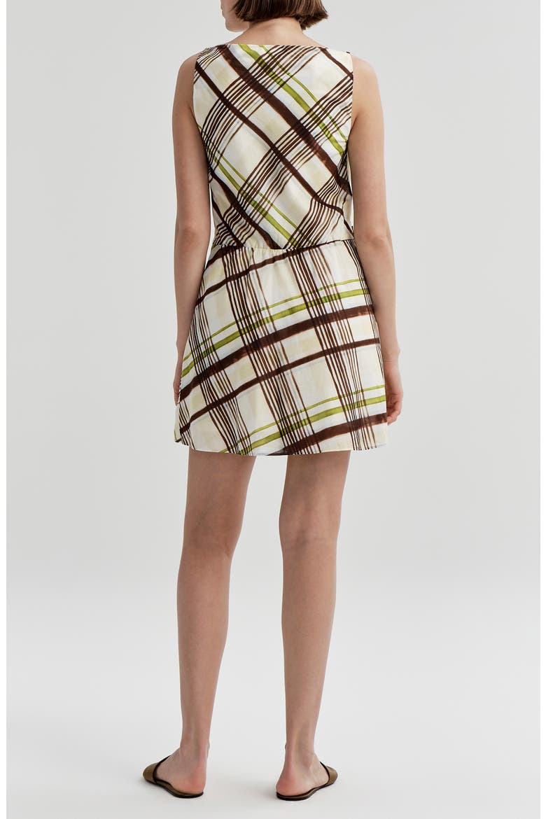 Dea Sleeveless Minidress, Alternate, color, BUTTER/ GANACHE