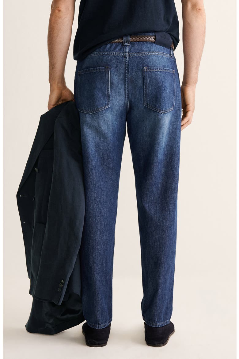 Regular Fit Jeans, Alternate, color, DARK BLUE