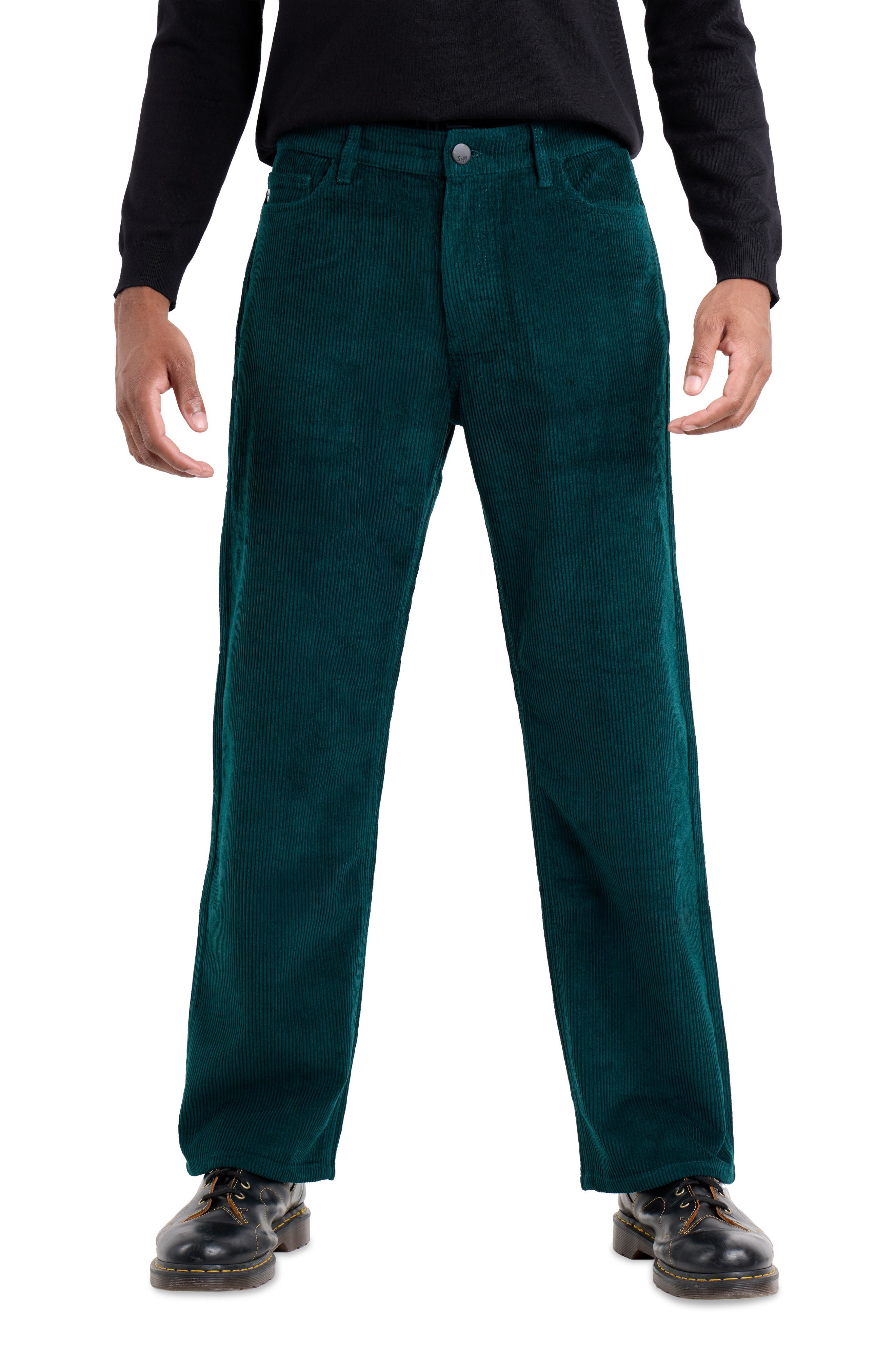 Athletic Fit Five-Pocket Corduroy Pants - image 5