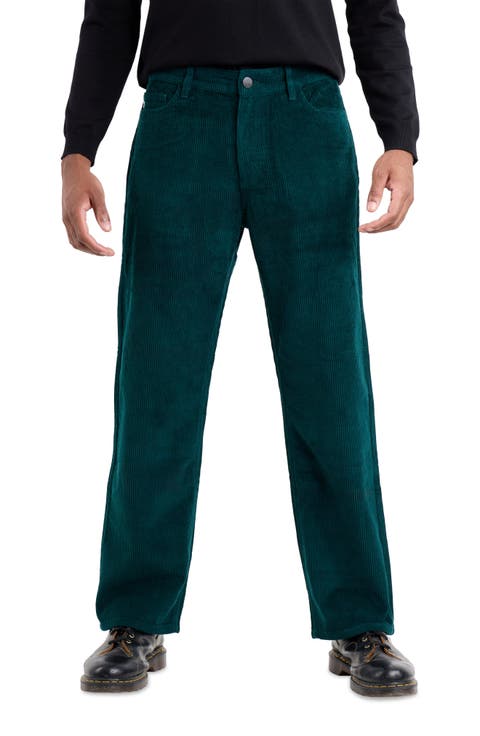 Athletic Fit Five-Pocket Corduroy Pants
