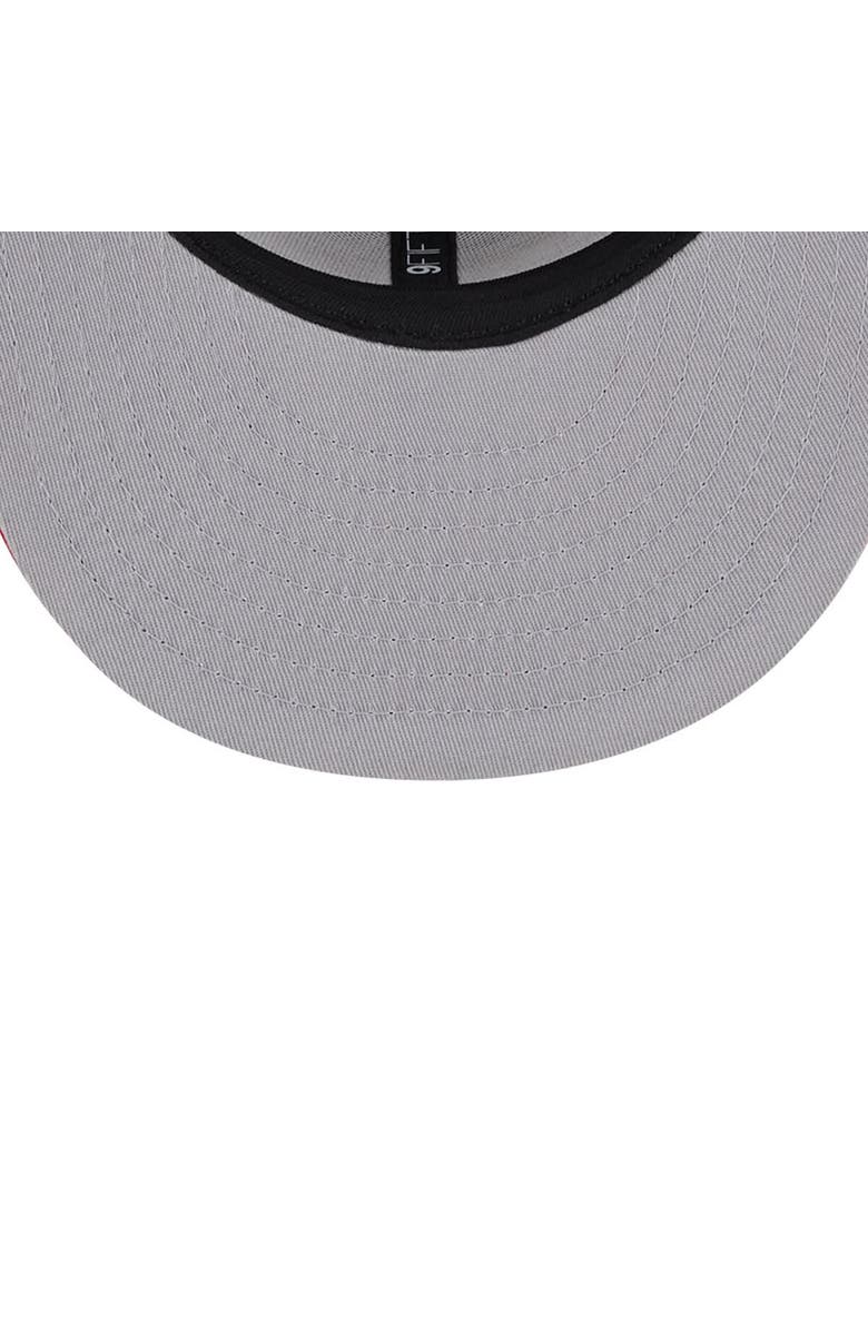 New Era Men's New Era Gray Houston Rockets Chenille Band 9FIFTY Snapback Hat, Alternate, color, Gray