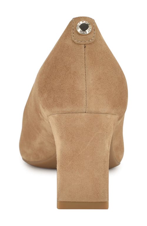 Nine West Kalore 9x9 Pointed Toe Pump In Brown