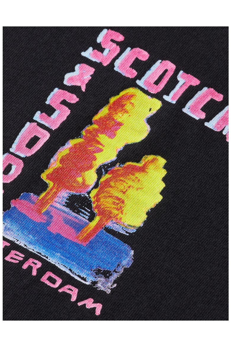 Artwork Graphic T-Shirt, Alternate, color, METEORITE