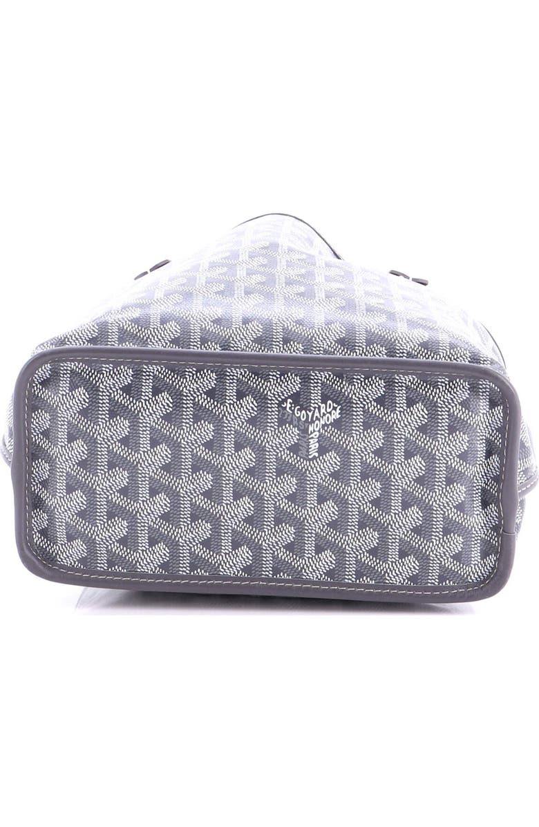 Pre-Owned Goyard Anjou Reversible Tote Coated Canvas Mini, Alternate, color, Gray