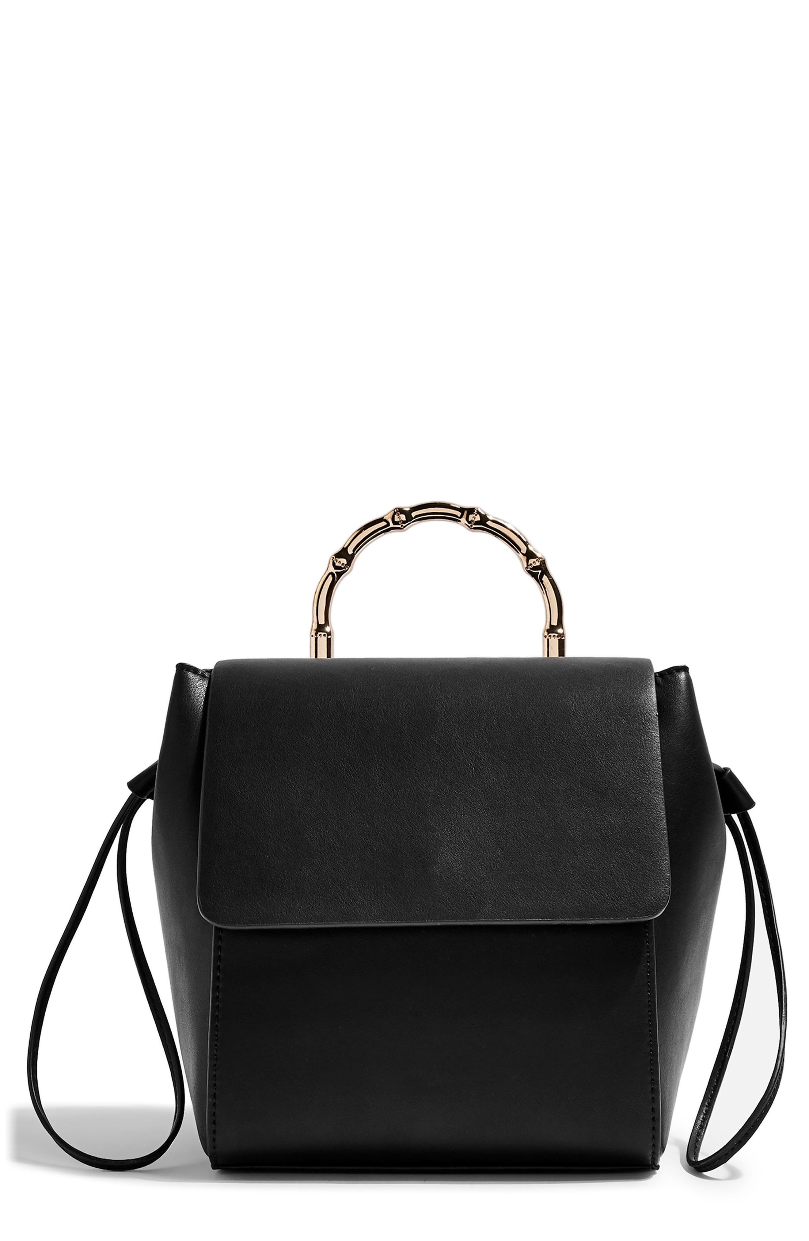 Topshop Bella Faux Leather Backpack | Nordstrom display picture 1