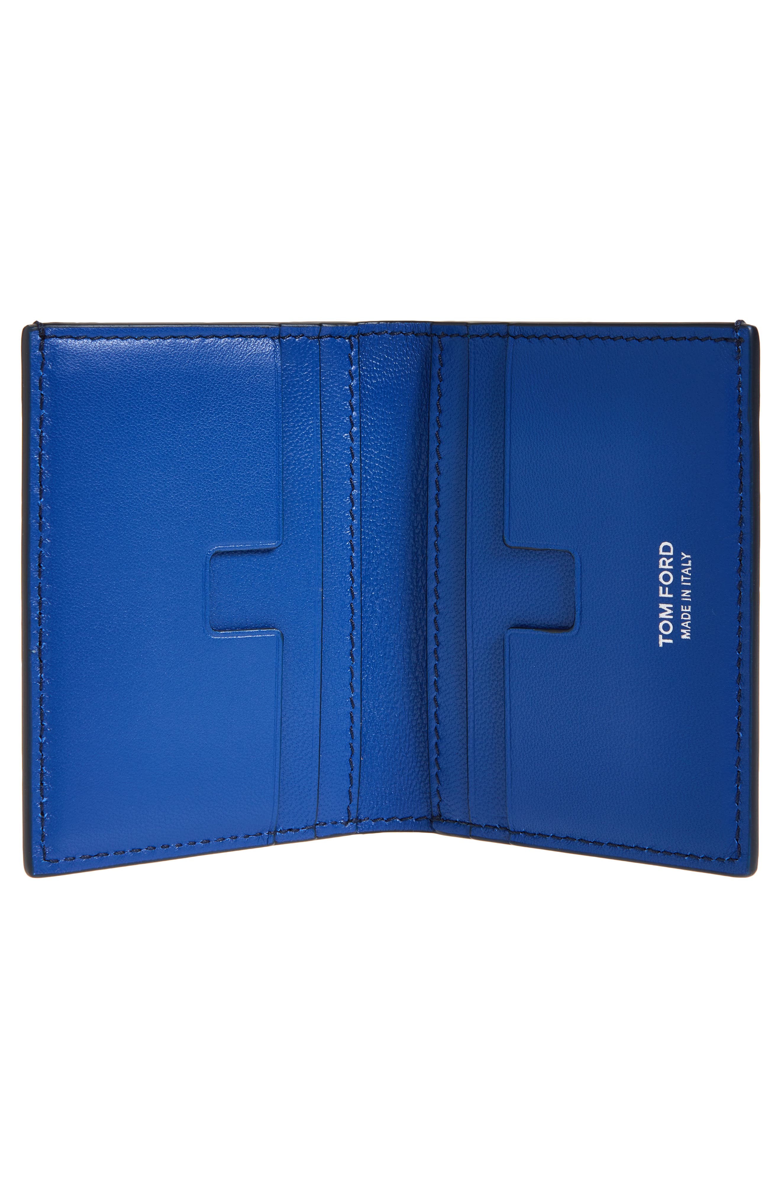 TOM FORD Croc Embossed Bifold Wallet (Men) | Nordstrom