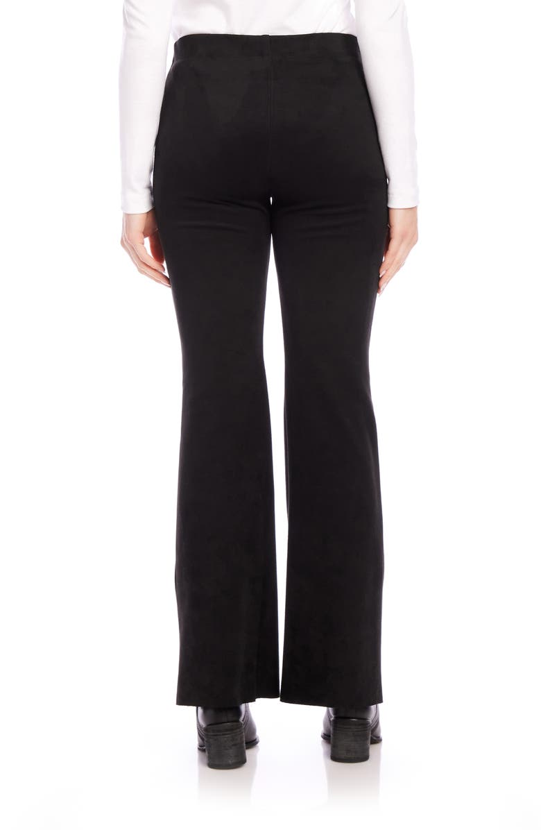 Karen Kane Faux Suede Bootcut Pants, Alternate, color,