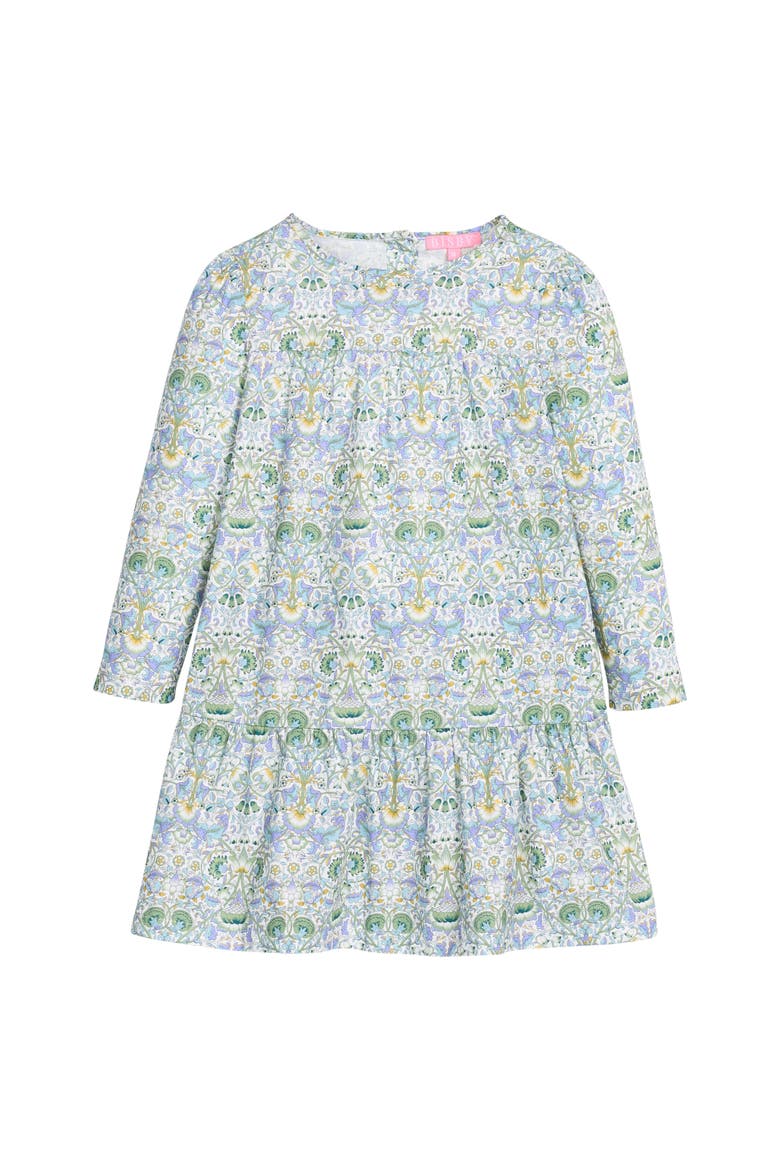 Kids' Floral Tiered Lisle Dress, Main, color, Deerfield Floral