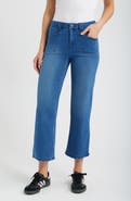 1822 Denim Better Butter High Waist Cropped Wide Leg Jeans