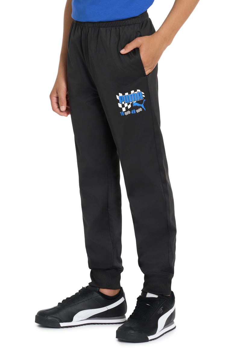Kids' Speed Squad Fleece Joggers, Alternate, color, BLACK