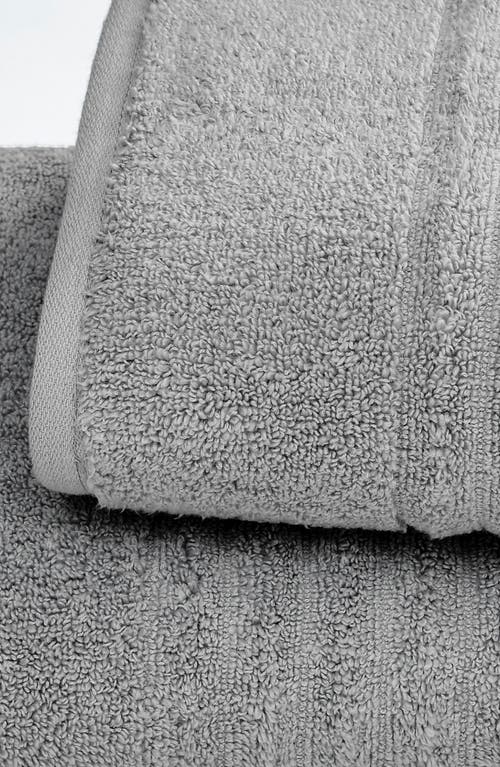 Woven & Weft Combed Cotton 6-piece Towel Set In Gray