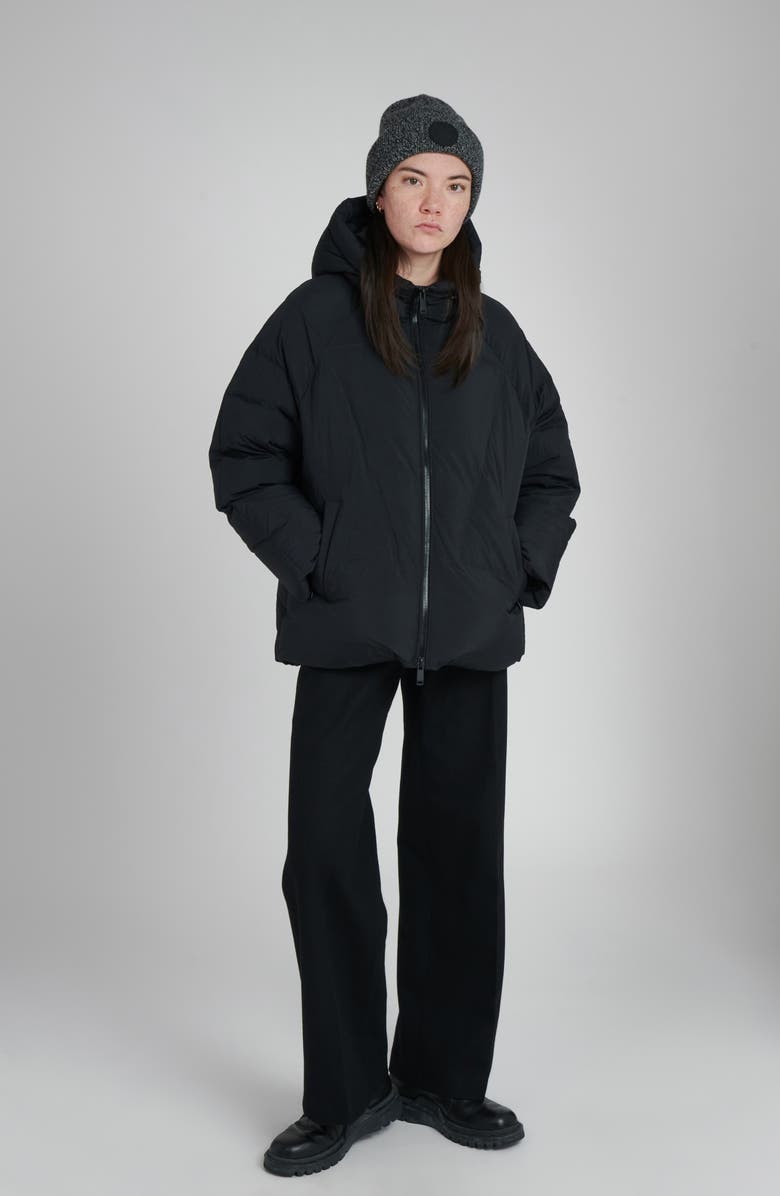 The Recycled Planet Company Elango Water Resistant Hooded Down Puffer Jacket, Alternate, color, 