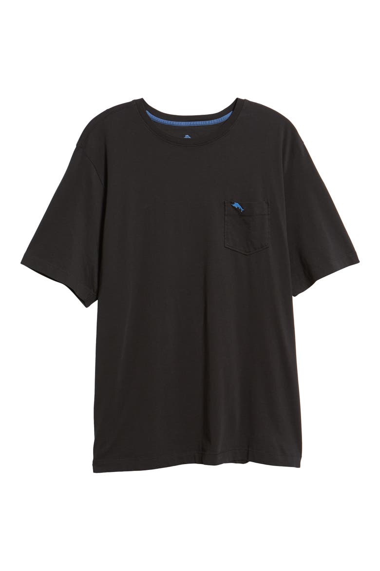 New Bali Sky Original Fit Pocket T-Shirt, Alternate, color, BLACK