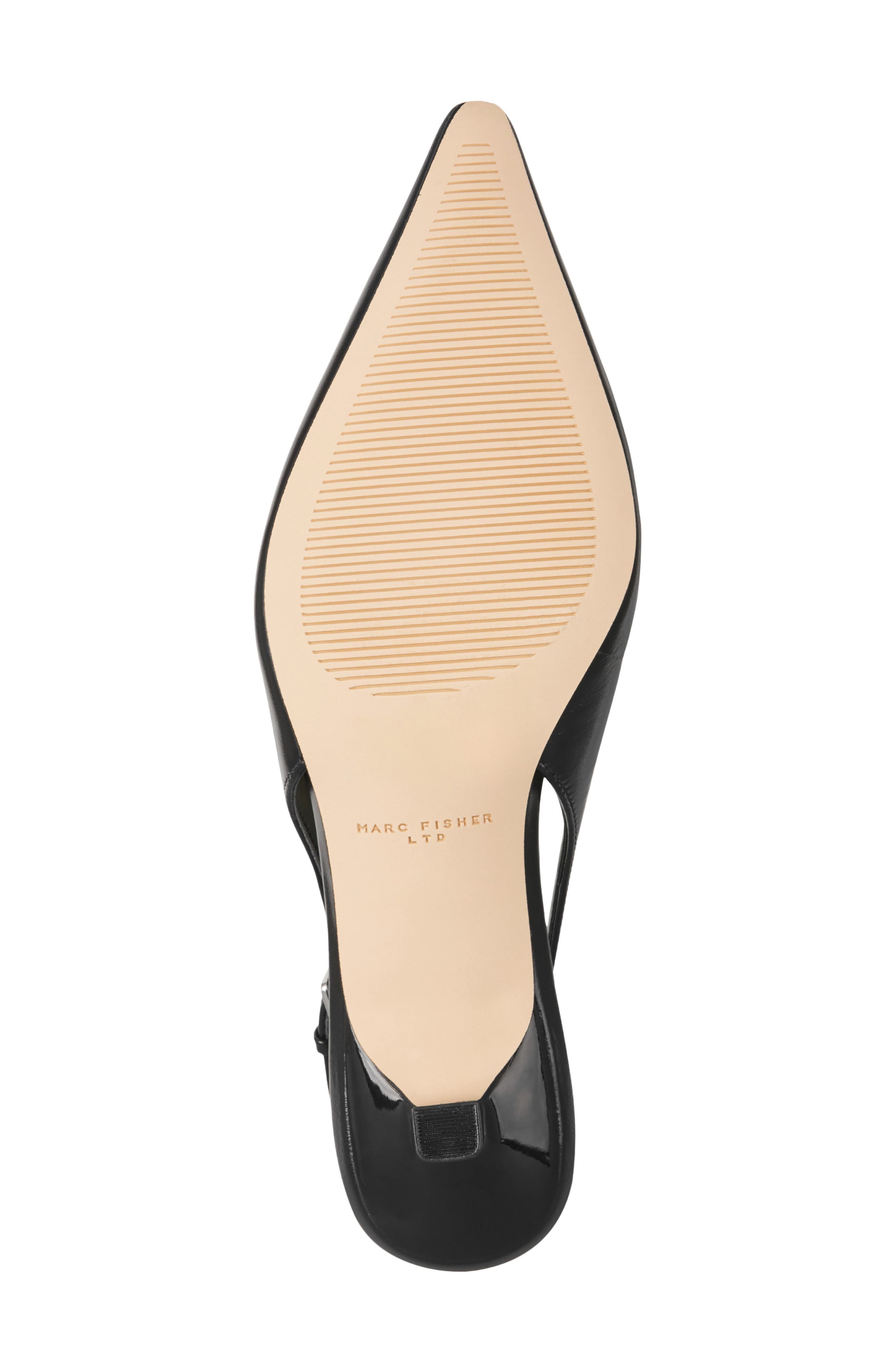 Marc Fisher LTD Luciey Slingback Pointed Toe Kitten Heel Pump, Alternate, color, 