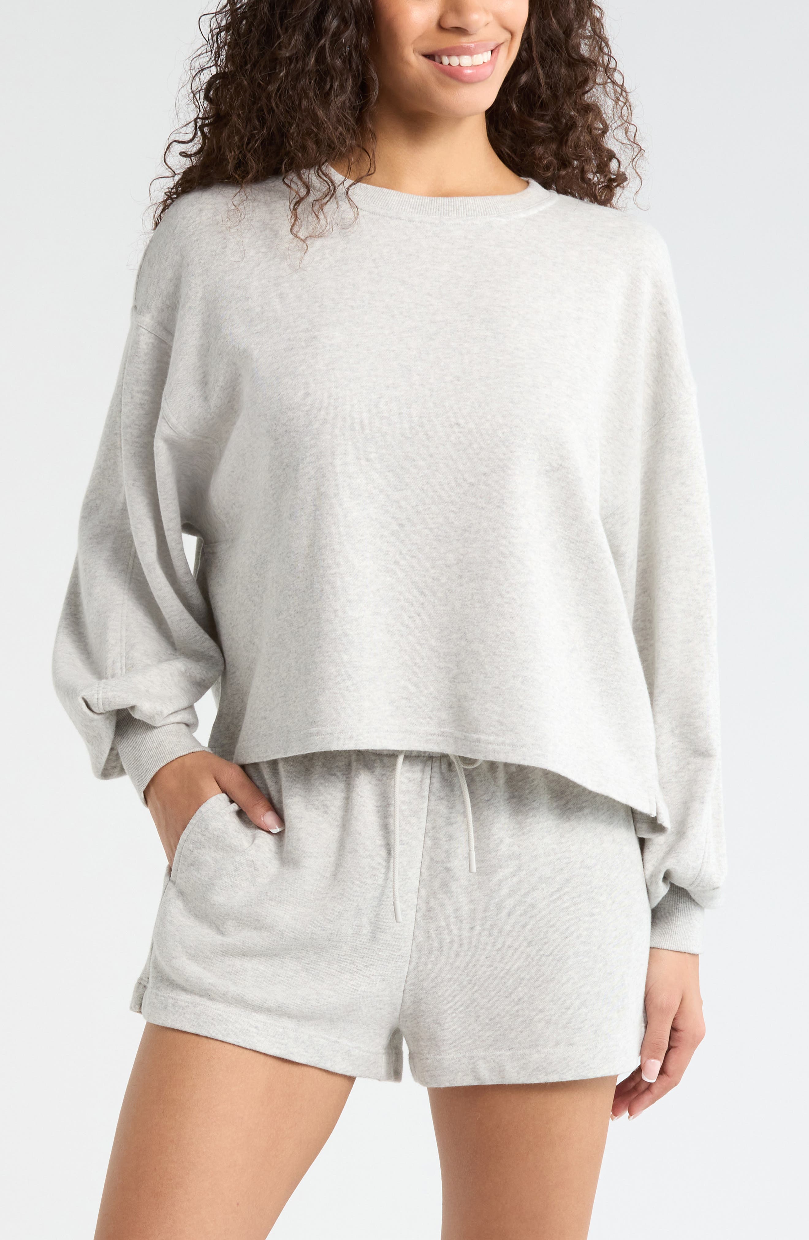 selected GREY LIGHT HEATHER
