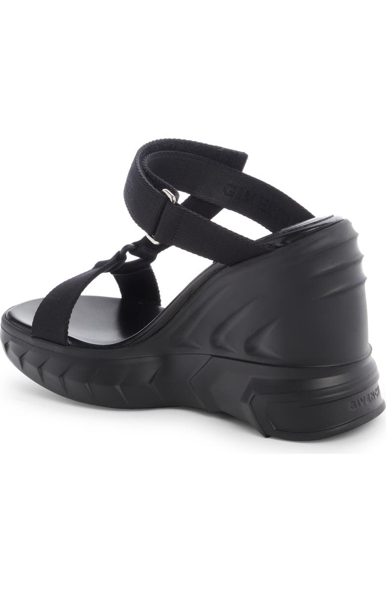 Givenchy Marshmallow Wedge Strappy Sandal, Alternate, color,