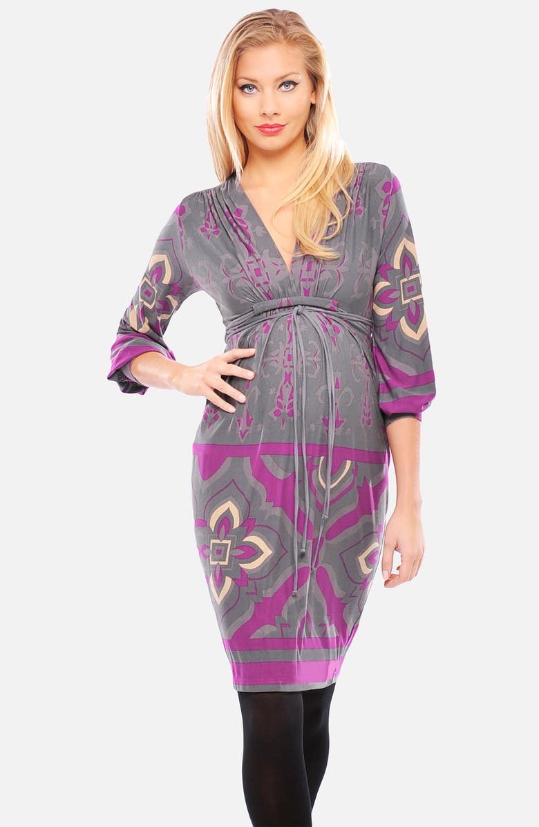 Olian Print Maternity Dress, Main, color,