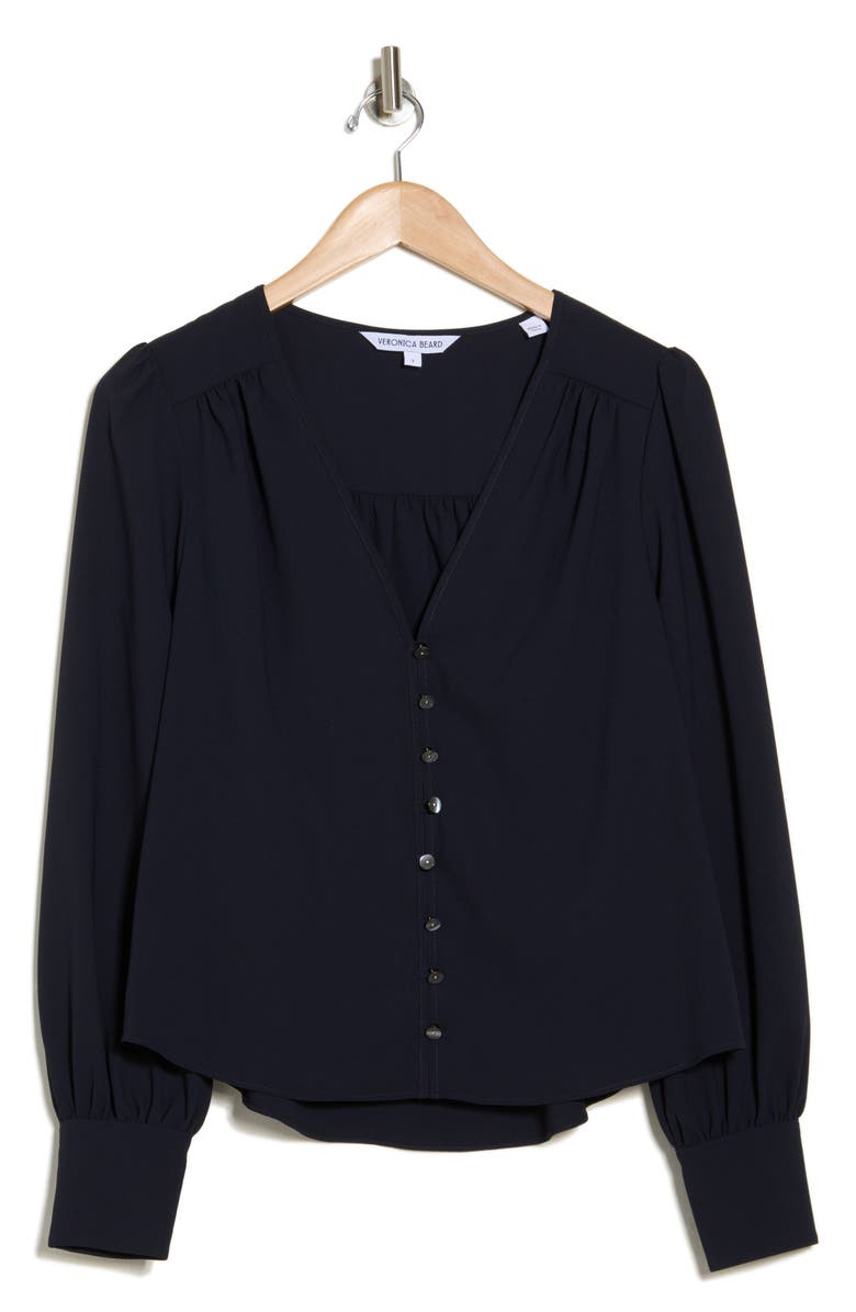 Veronica Beard Sura Blouse, Alternate, color, 