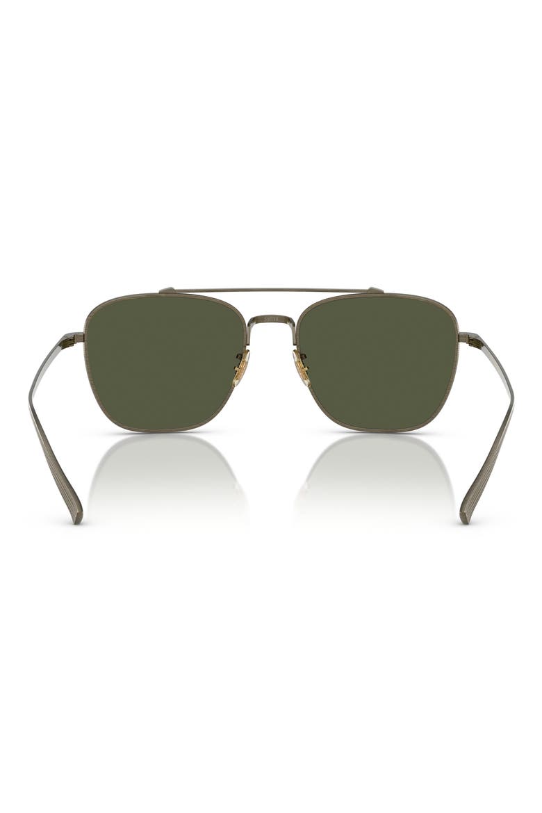 Rivetti 55mm Gradient Pilot Sunglasses, Alternate, color, ANTIQ COP