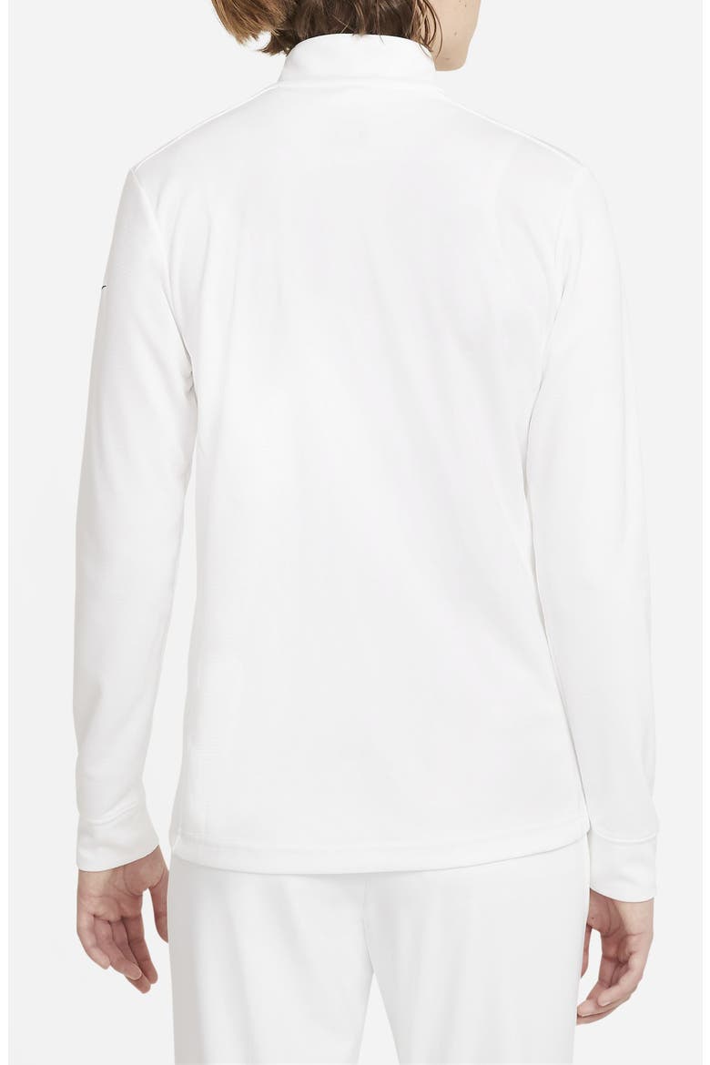 Nike Dri-FIT UV Victory Full Zip Golf Top, Alternate, color, WHITE/ BLACK