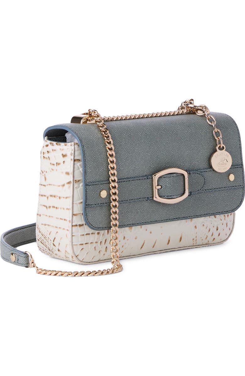 Brahmin Rosa Embossed Leather Crossbody Bag, Alternate, color,