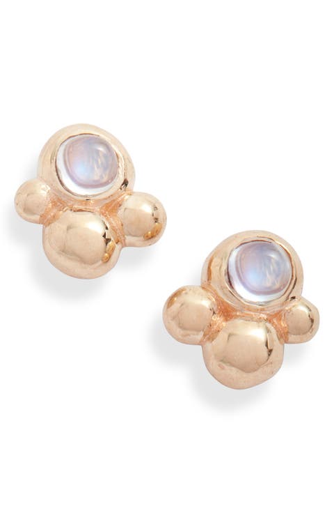 Bubbling Brook Dew Drop Stud Earrings