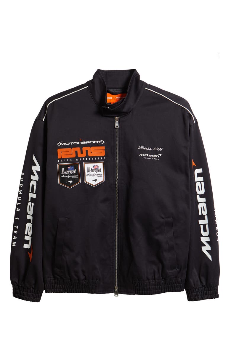 Reiss McLaren F1 Mercer Jacket, Alternate, color, Navy