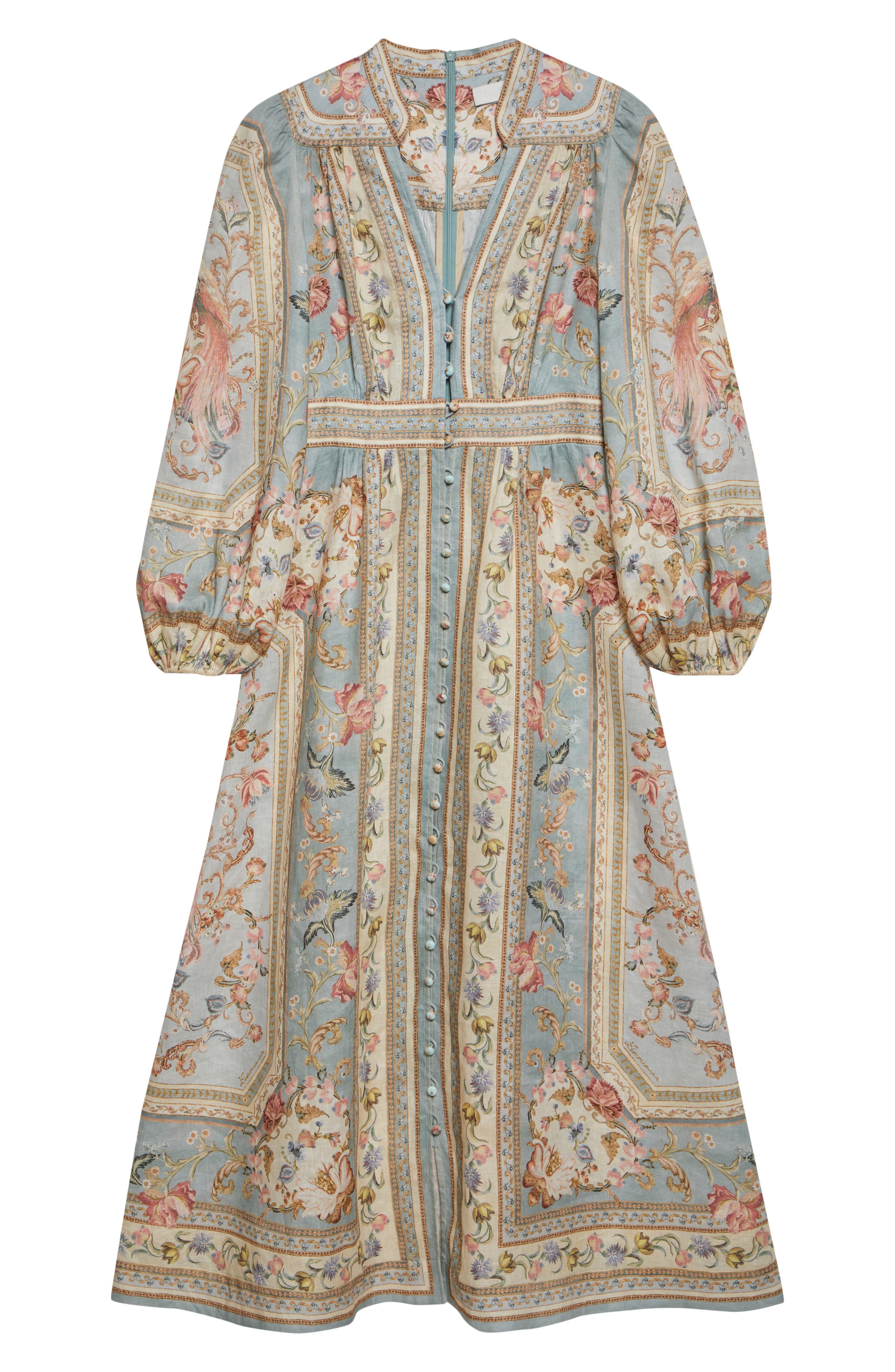 zimmermann long sleeve dress Aster Billow Maxi $1,282.32 USD 45% silk Slip Zimmermann Daylight Mini Wrap Frill