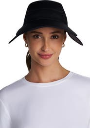 Coolibar Women's Olivia Convertible Visor, UPF 50+ Sun Protection