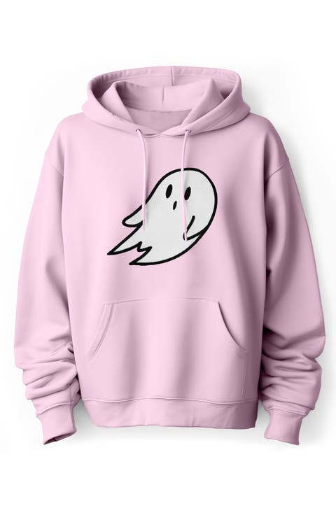 Giant Ghost Fleece Hoodie