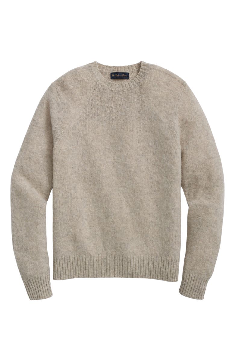 Brooks Brothers Brushed Wool Sweater, Main, color,
