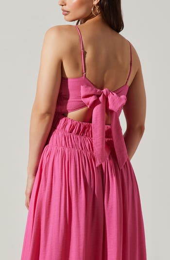 Andrina Shirred Maxi Sundress