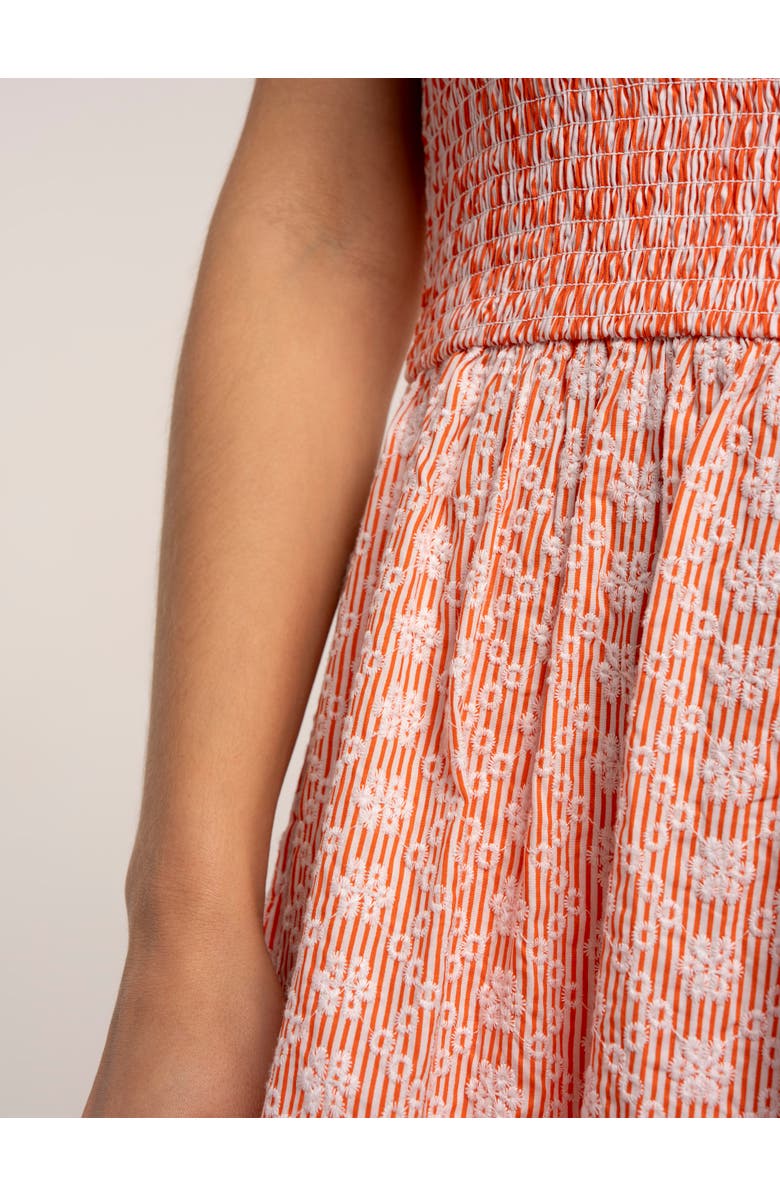 Brakeburn Fossil Dress, Alternate, color, Coral