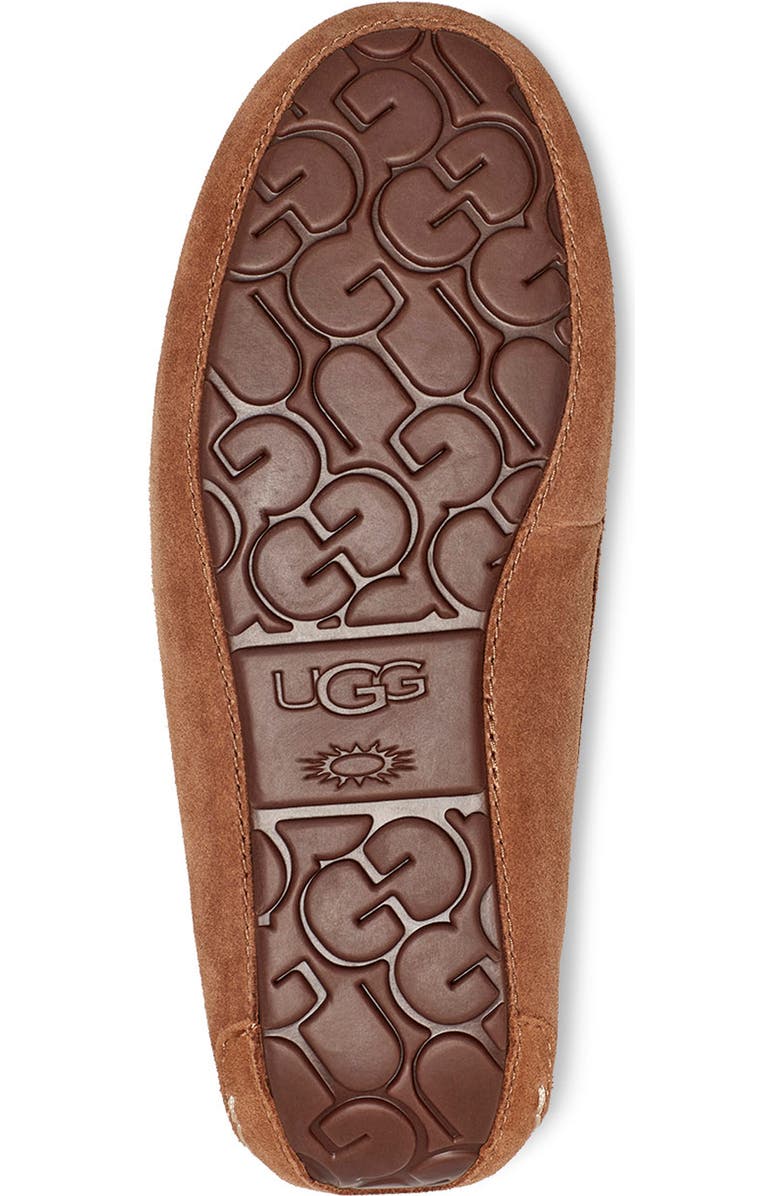 UGG<sup>®</sup> Ansley Water Resistant Slipper, Alternate, color, Chestnut Suede