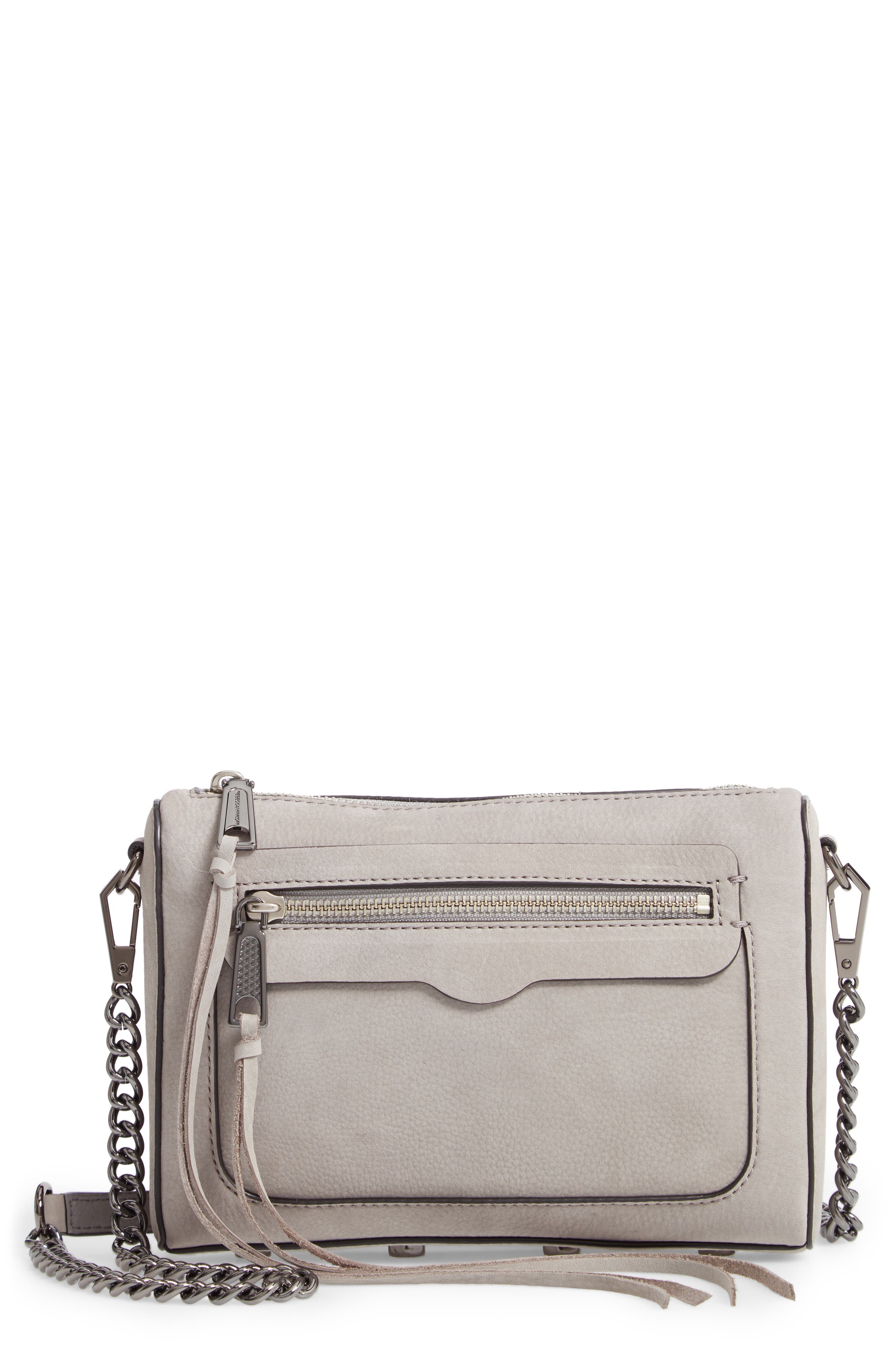 Avery Crossbody Bag, Main, color, GREY