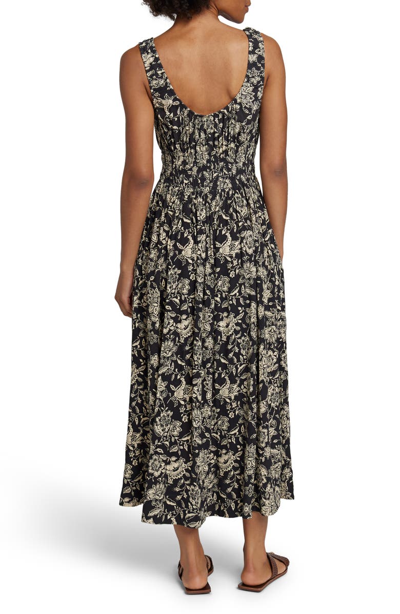 Faherty Sunseeker Crinkle Midi Dress, Alternate, color,