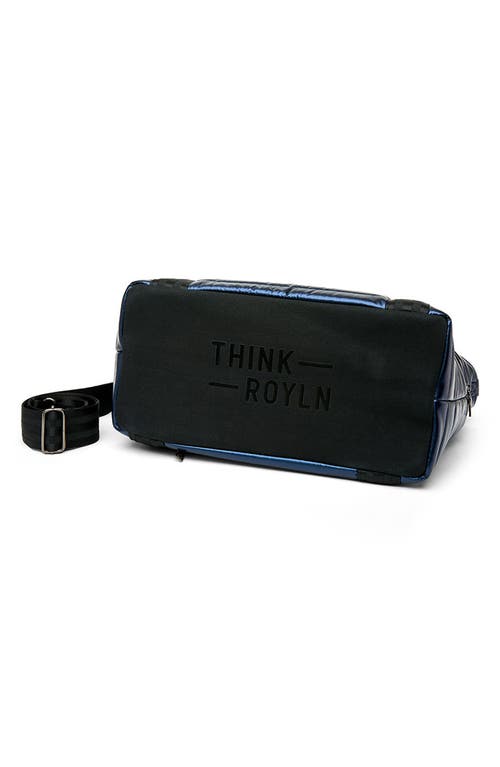 Think Royln Jetset Wingman Tote In Pearl Indigo