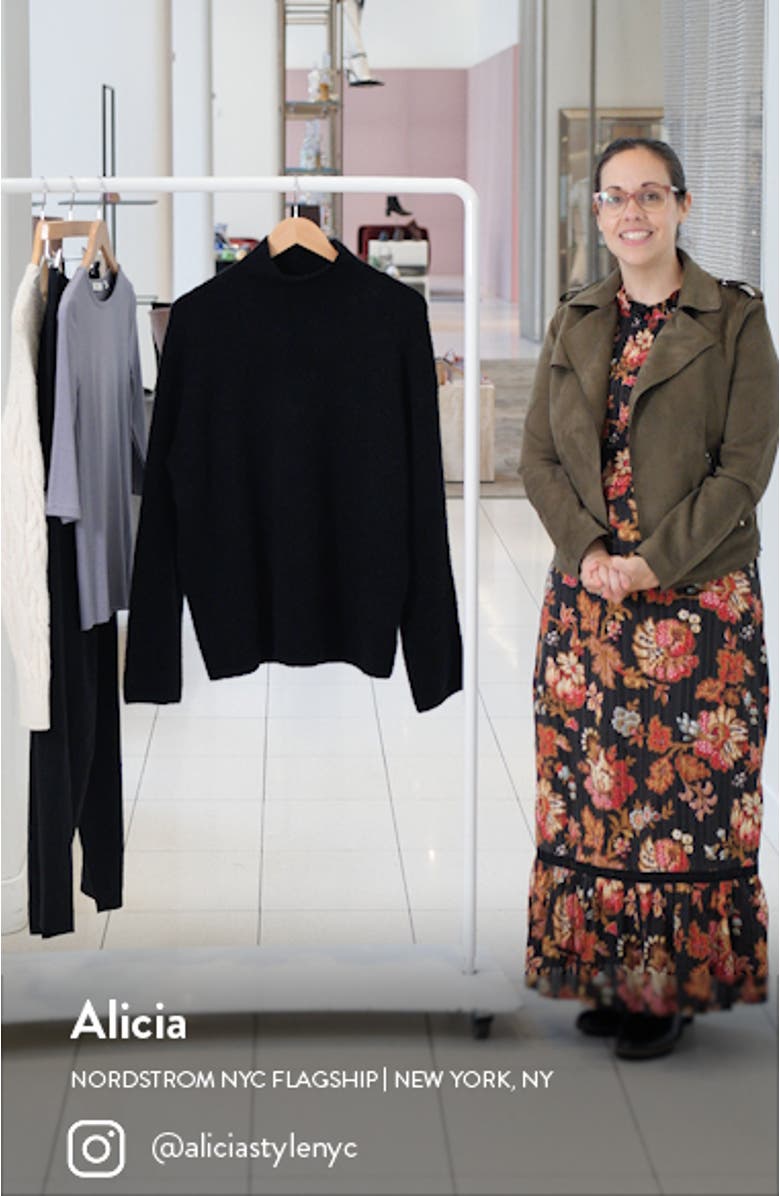 Mock Neck Tunic Sweater, sales video thumbnail