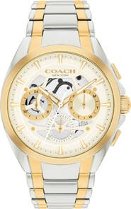 COACH Jackson Bracelet Chronograph Watch, 41.5mm