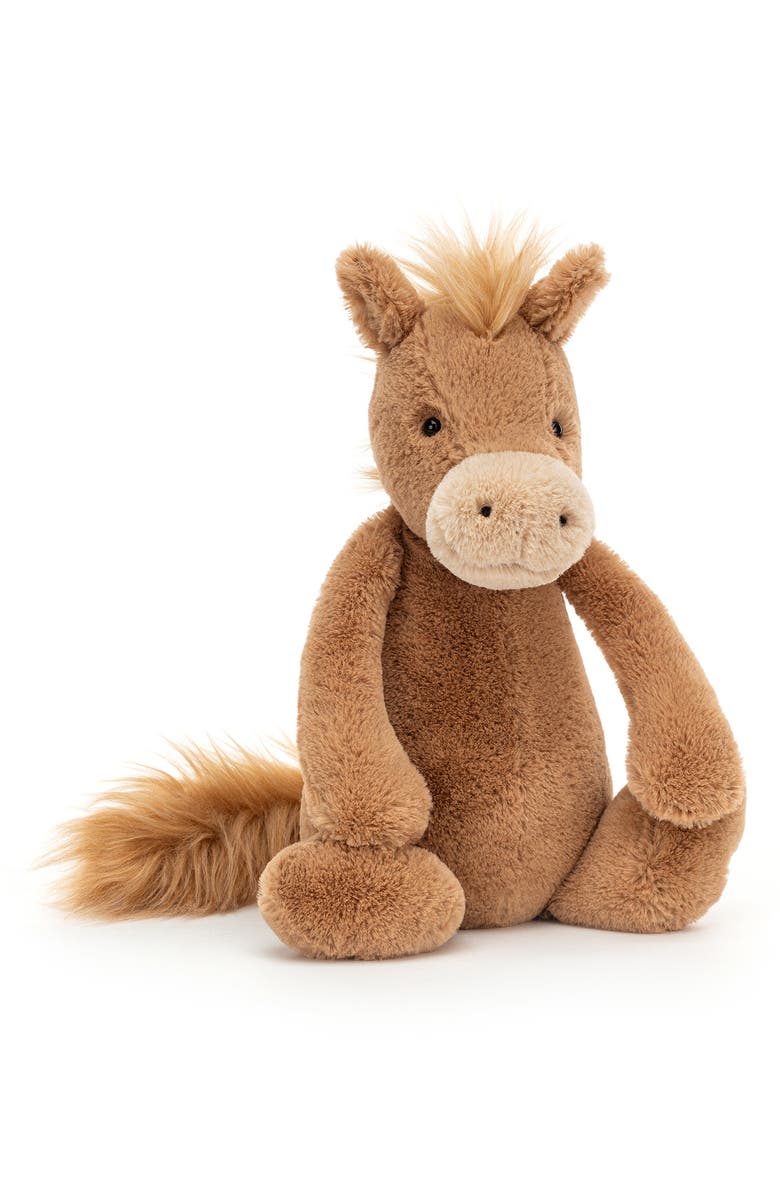 Jellycat Medium Bashful Pony Stuffed Animal, Main, color,