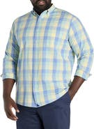 Untuckit Fit by Dxl Big & Tall Vintage-Washed Stratford Sport Shirt